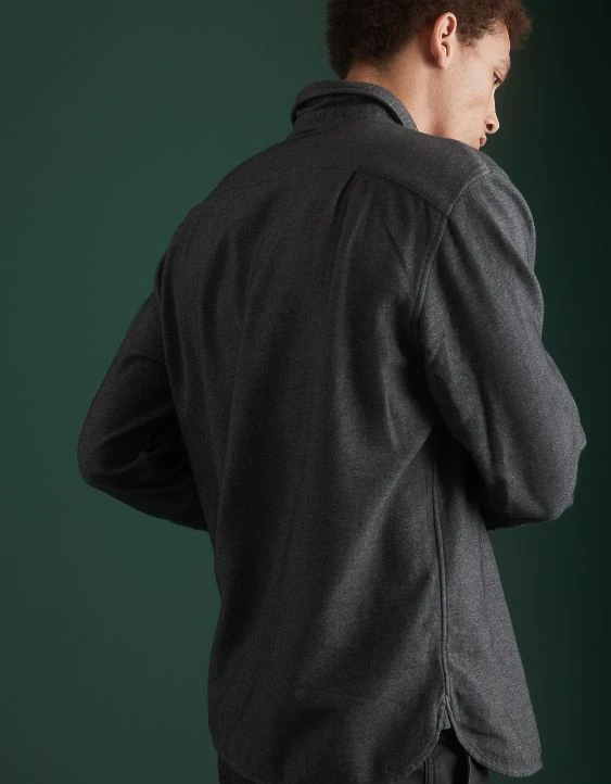 AE77 Premium Brushed Twill Workshirt - Image 2