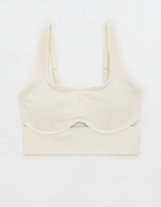 OFFLINE By Aerie Seamless Cut Out Sports Bra - Image 3