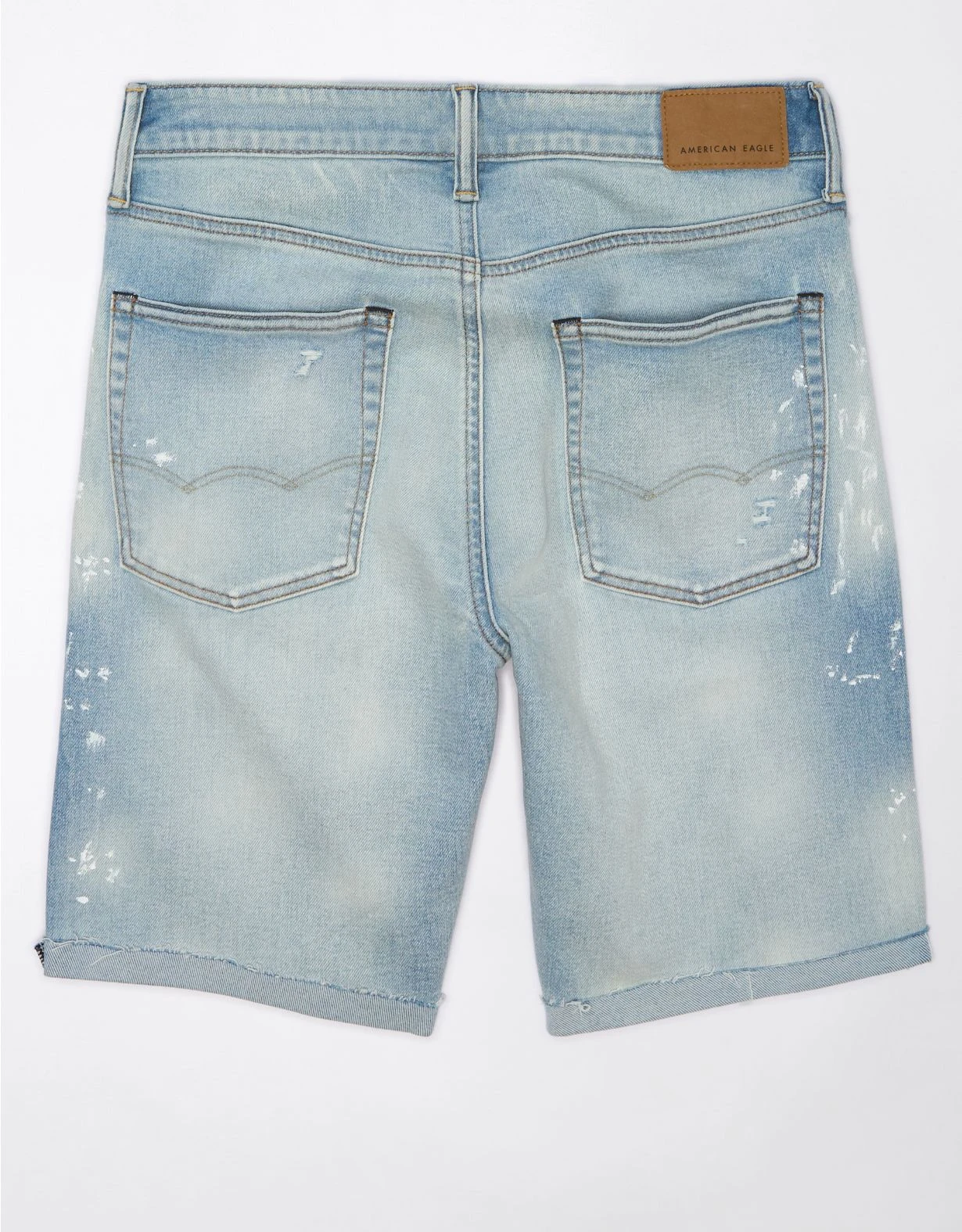 AE AirFlex+ Ultrasoft 9" Patched Denim Short - Image 2