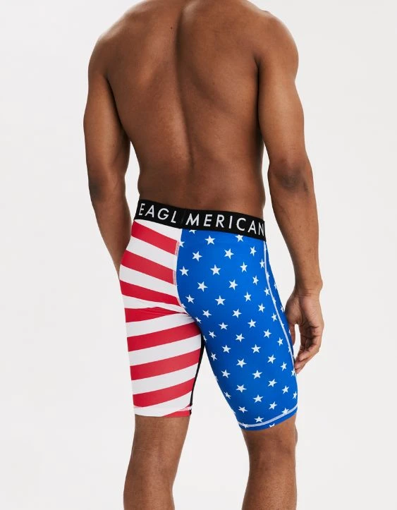 AEO Stars + Stripes 9" Flex Boxer Brief - Image 2