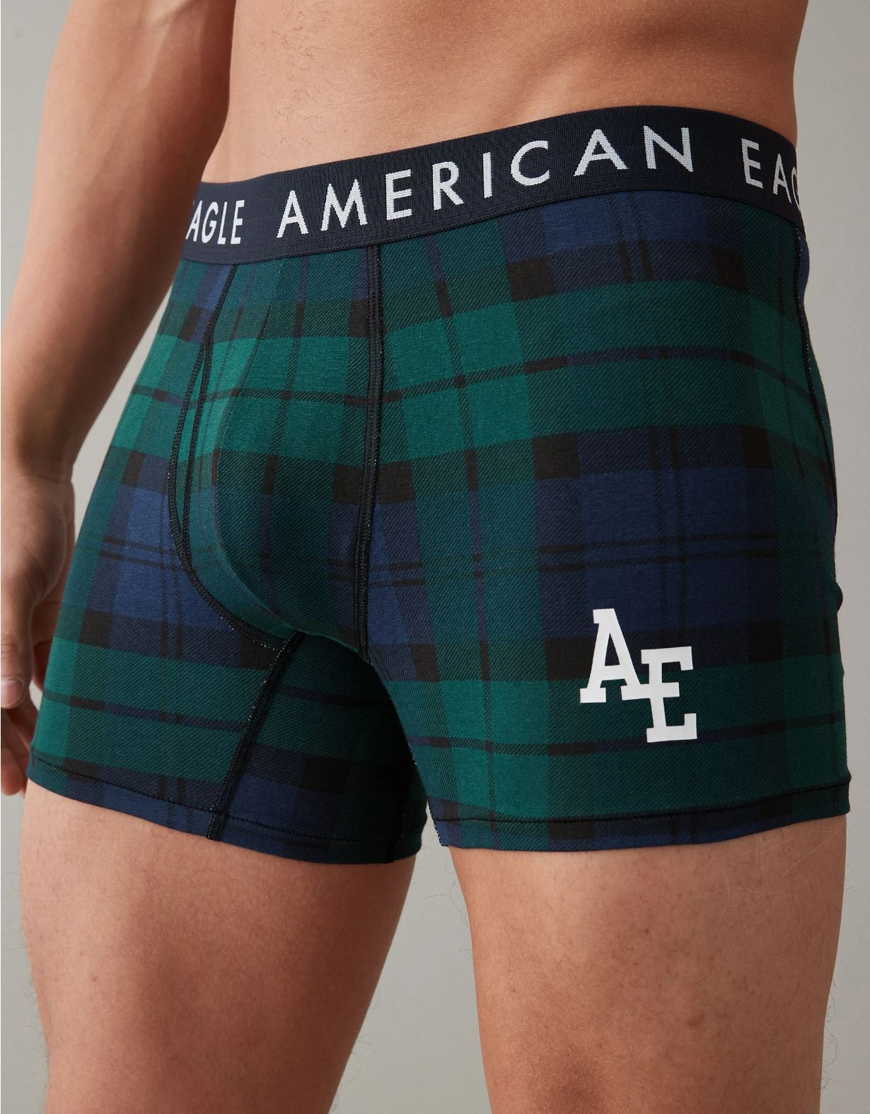 AEO Plaid 4.5" Classic Boxer Brief