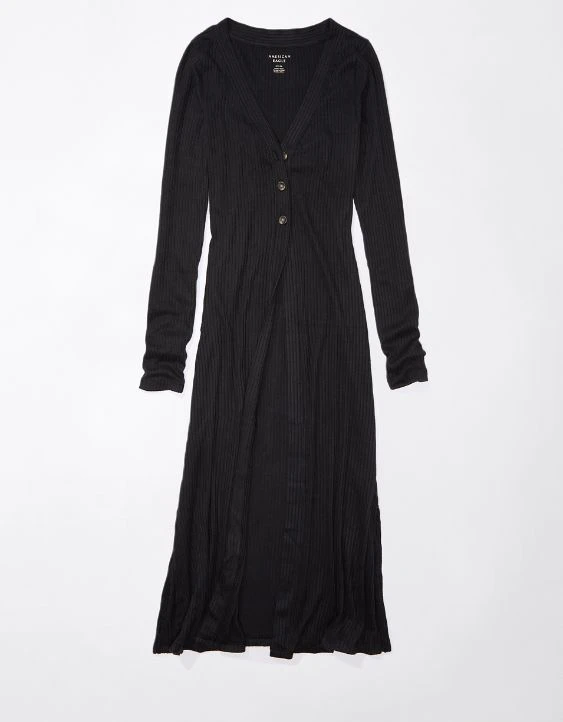 AE Plush Long-Length Cardigan - Image 3