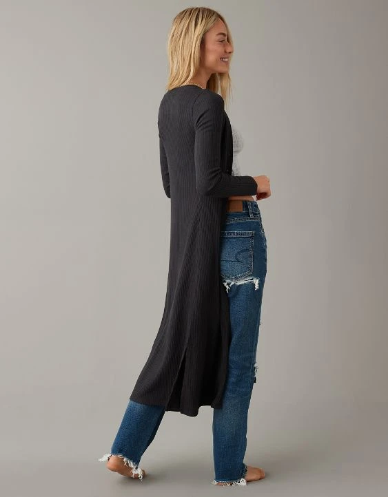AE Plush Long-Length Cardigan - Image 2