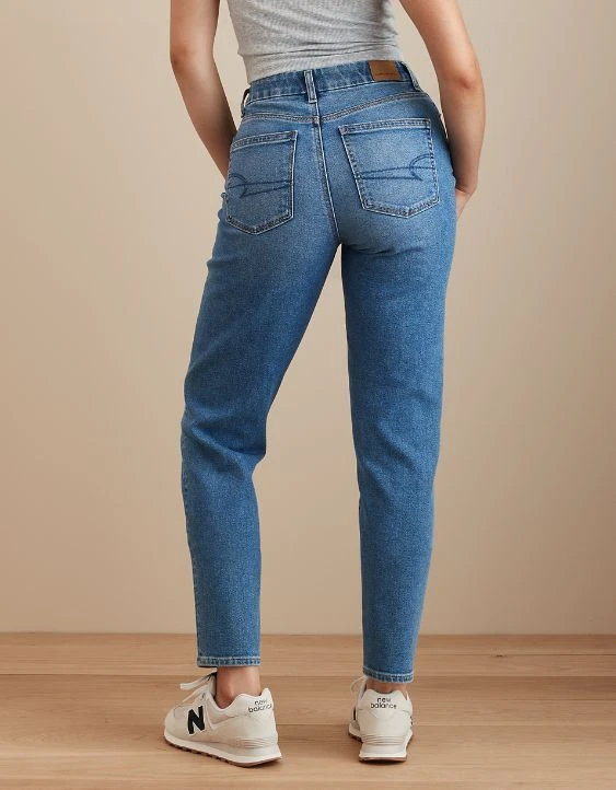 AE Stretch Curvy Mom Jean - Image 2