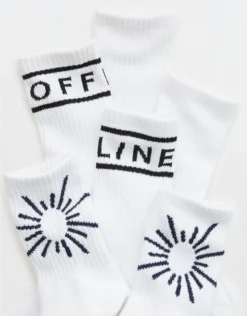 OFFLINE By Aerie Crew Sock 3-Pack
