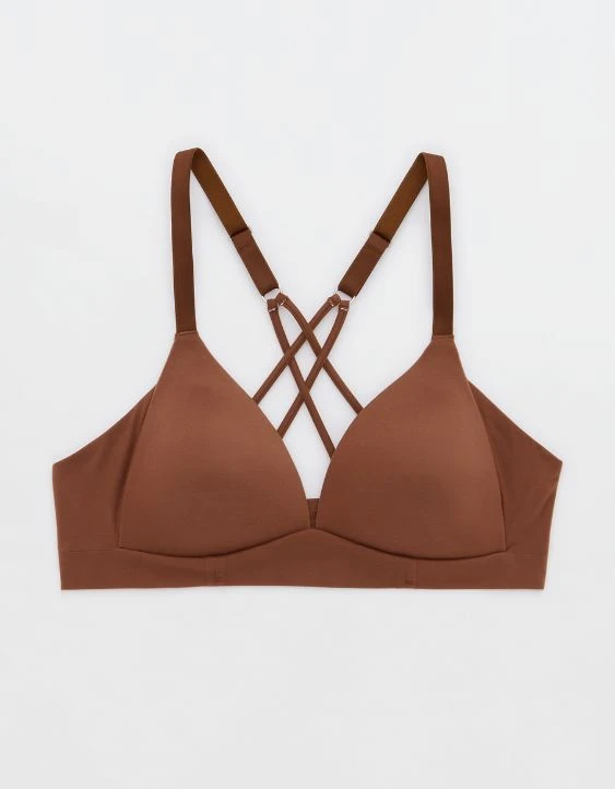 Aerie Sunnie Wireless Lightly Lined Strappy Bra - Image 3