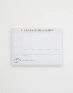 Aerie Elum Empowered Plans Mini Desk Blotter