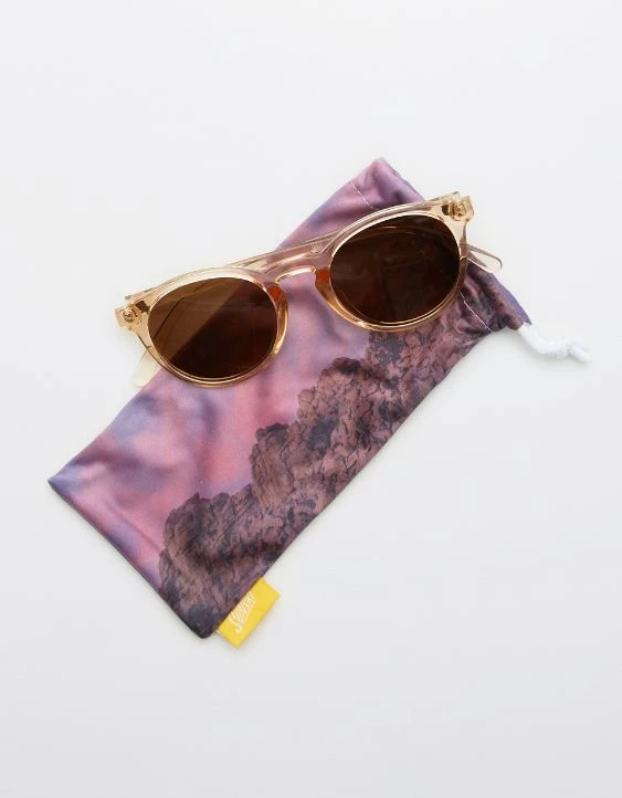 Sunski Dipsea Champagne Brown Sunglasses - Image 2