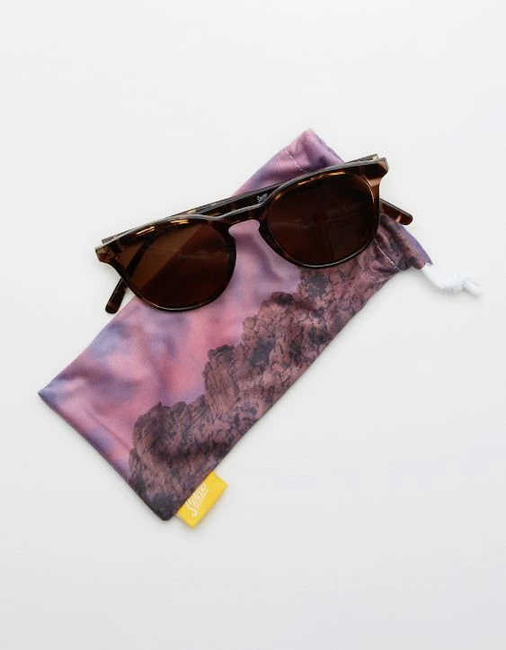 Sunski Yuba Tortoise Amber Sunglasses - Image 2