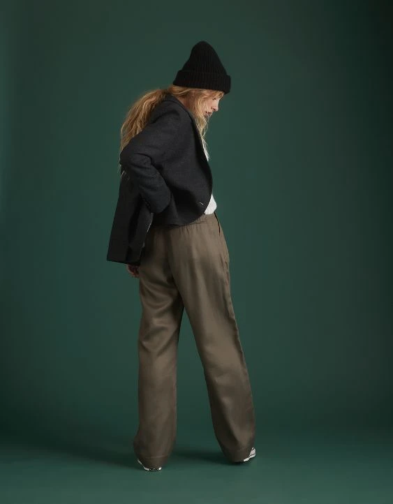 AE77 Premium Pleated Trouser Pant - Image 2