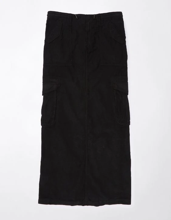 AE Low-Rise Corduroy Maxi Skirt - Image 3